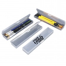 Plastic Clear Pencil Box